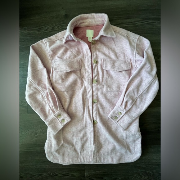 H&M Pink Shacket Size XS - Picture 1 of 2